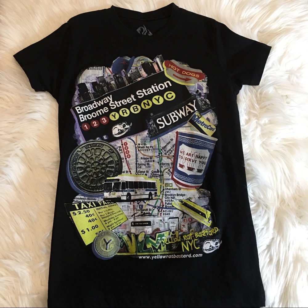 New York City Graphic T Shirt Size S